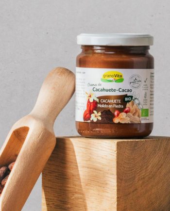 Crema de cacahuete con cacao Bio 250g Granovita
