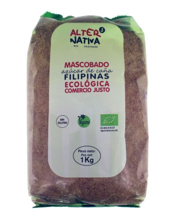 Azucar de caña mascobado de Filipinas bio 1 kg Alternativa 3