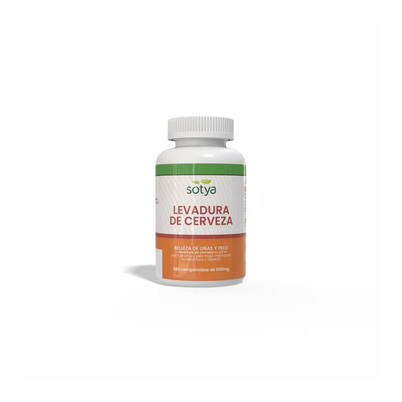 Levadura de cerveza 500mg 600 comprimidos Sotya