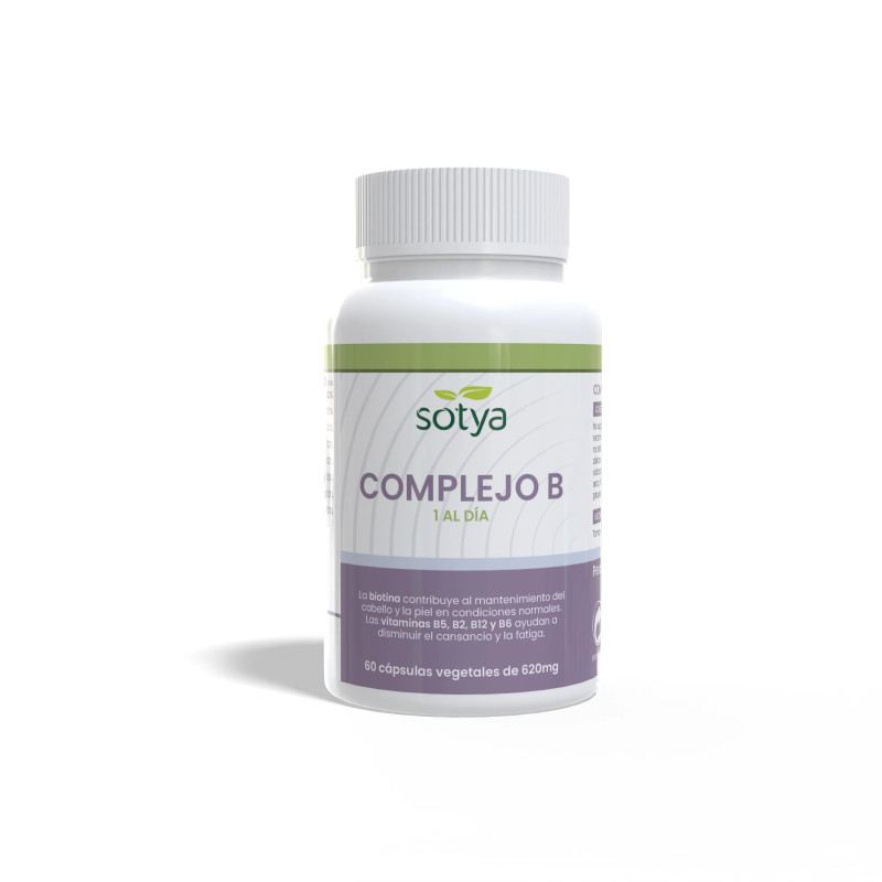 Complejo B - Vitamina B 600mg 60 capsulas Sotya
