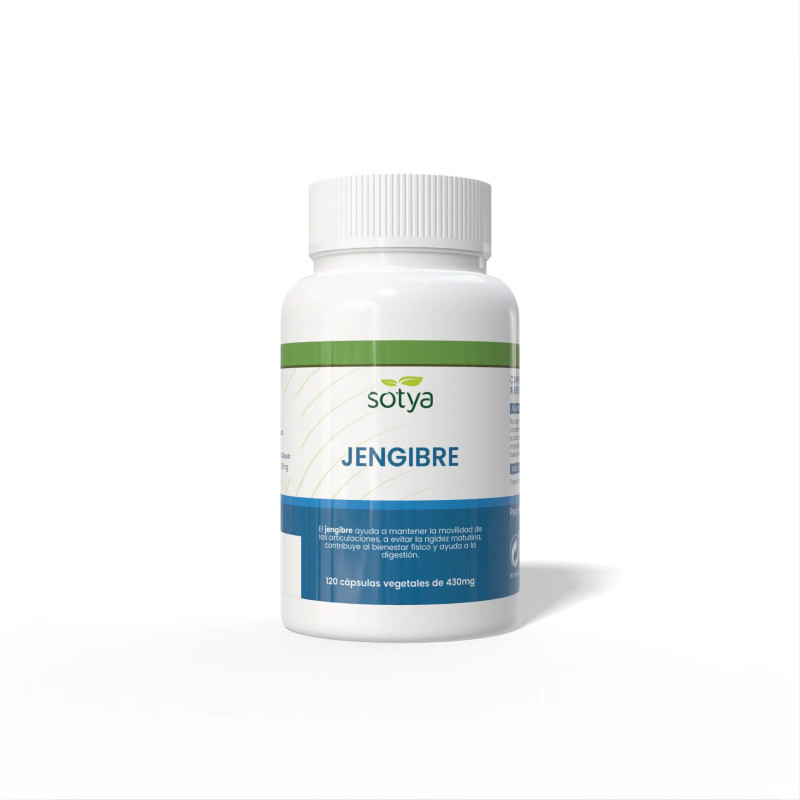 Jengibre 430mg 120 capsulas Sotya